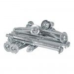 Blíster 10 unidades bucha de expansão metálica ø11x80 parafuso m5x89 5001552 refª 19861 RAPID Blíster 10 unidades bucha de expansão metálica ø11x80 parafuso m5x89 5001552 refª 19861 RAPID