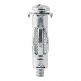 Blster 10 unidades bucha de expanso metlica 11x37 parafuso m5x48 5001549 ref 19858 RAPID