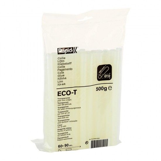 Cola 500g eco t 12x190mm transparente 24941500 ref 19811 RAPID
