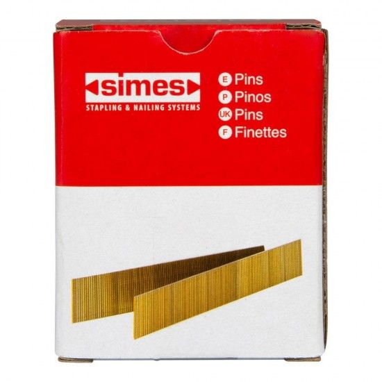 Caixa com 9000 pregos micro brad 0,6/20mm galvanizado 4730220 refª 19724 SIMES Caixa com 9000 pregos micro brad 0,6/20mm galvanizado 4730220 refª 19724 SIMES