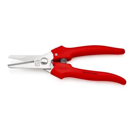 Tesoura universal com revestimento de plástico polido 190mm 9505190 refª 19051 KNIPEX Tesoura universal com revestimento de plástico polido 190mm 9505190 refª 19051 KNIPEX