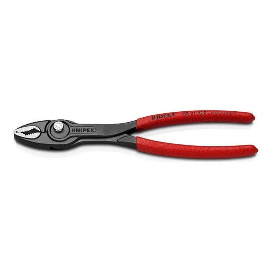 Alicate de agarre twingrip frontal ajustvel 200mm 82 01 200 ref 19048 KNIPEX