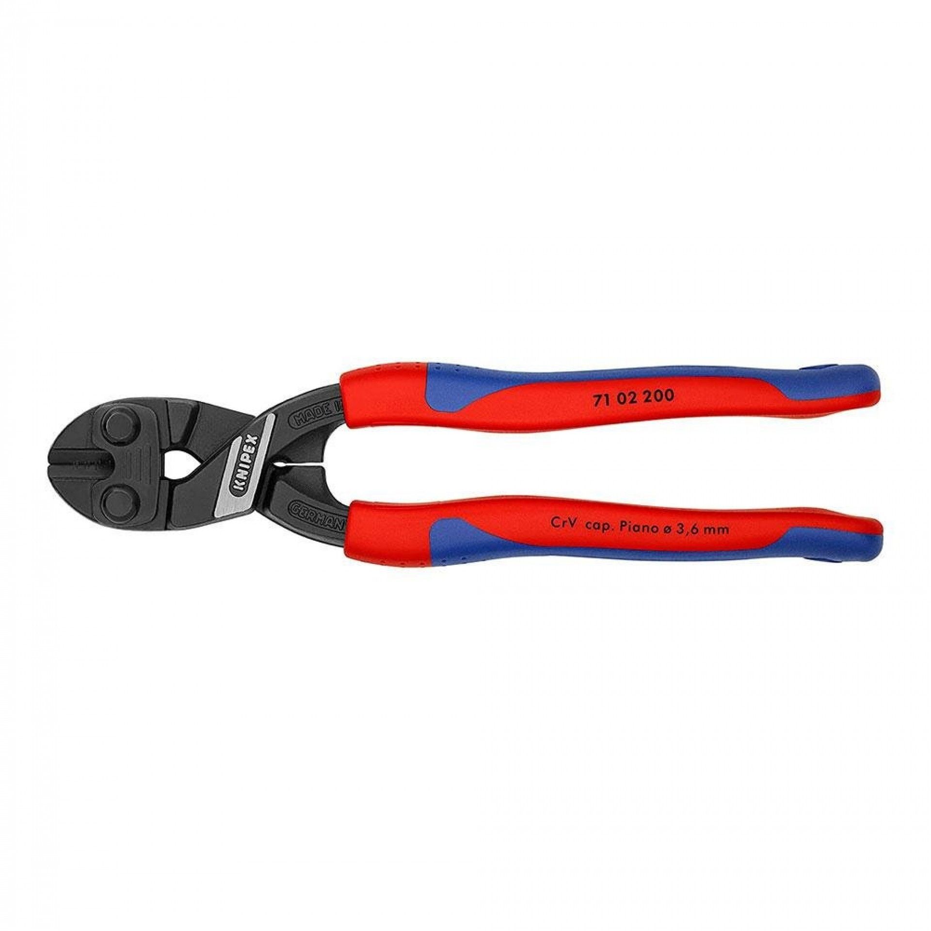 Corta-rebites compacto cobolt® 200mm 71 02 200 refª 19047 KNIPEX