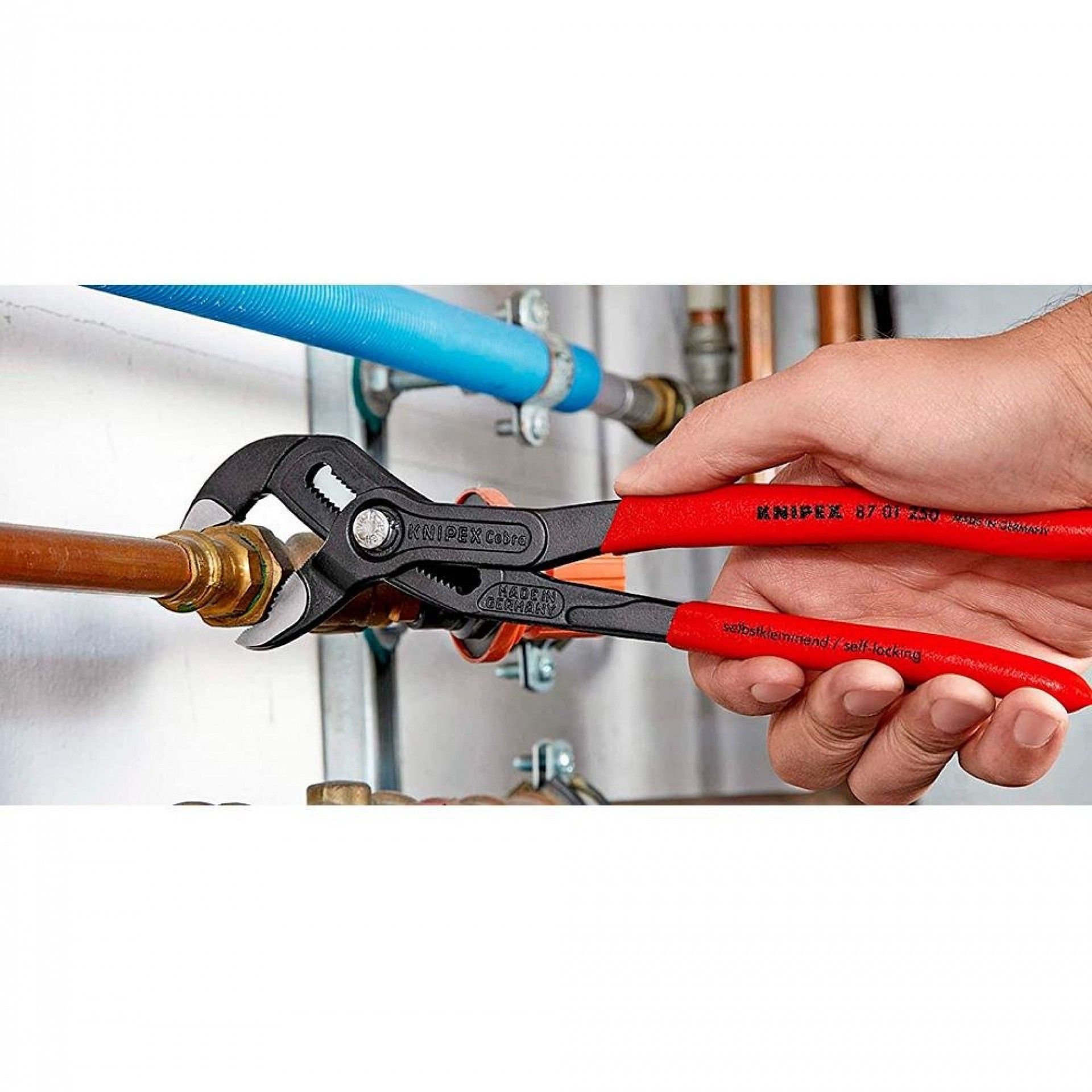Alicate extensível cobra® 240x44x14mm 8701250 refª 19037 KNIPEX