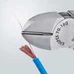 Alicate de corte diagonal 185x54x22mm 7002180 refª 19028 KNIPEX Alicate de corte diagonal 185x54x22mm 7002180 refª 19028 KNIPEX