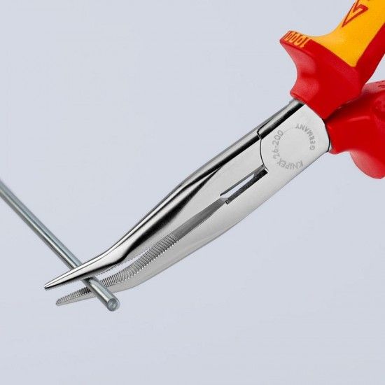 Alicate de pontas cegonha 200x56x19mm 2626200 . refª 19009 KNIPEX Alicate de pontas cegonha 200x56x19mm 2626200 . refª 19009 KNIPEX