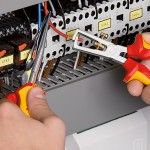 Alicates para descarnar cabos 160x57x19mm 1106160 refª 19004 KNIPEX Alicates para descarnar cabos 160x57x19mm 1106160 refª 19004 KNIPEX