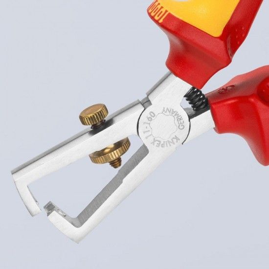 Alicates para descarnar cabos 160x57x19mm 1106160 ref� 19004 KNIPEX