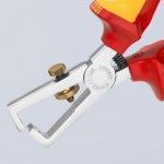 Alicates para descarnar cabos 160x57x19mm 1106160 refª 19004 KNIPEX Alicates para descarnar cabos 160x57x19mm 1106160 refª 19004 KNIPEX