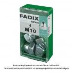 Caixa s 4 unid. porca cega zinco m 10 ref� 18294 FADIX
