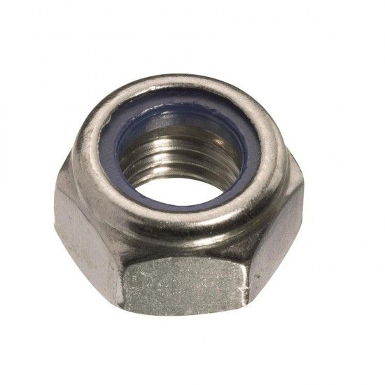Caixa m 50 unid. porca auto-bloqueio zinco m 4 refª 18269 FADIX Caixa m 50 unid. porca auto-bloqueio zinco m 4 refª 18269 FADIX