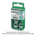 Caixa s 4 unid. porca zinco m 10 ref� 18266 FADIX