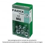 Caixa s 12 unid. porca zinco m 6 ref� 18261 FADIX