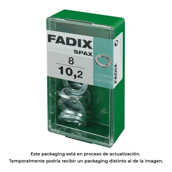 Caixa s 8 unid. anilha press�o 10,2mm ref� 18243 FADIX