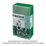 Caixa s 16 unid. anilha press�o 6,1mm ref� 18239 FADIX