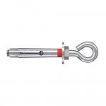 Saco 4 buchas met�licas fsl 8 acabamento camar�o fechado m6x45mm 98455 ref� 17735 FISCHER