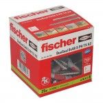 Pack 25 buchas impermeabilizante + parafuso duoseal ø8x48mm s a2 557728 refª 17698 FISCHER Pack 25 buchas impermeabilizante + parafuso duoseal ø8x48mm s a2 557728 refª 17698 FISCHER