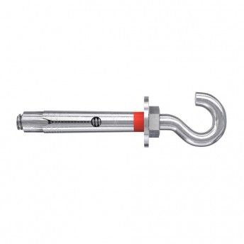 Bolsa 4 buchas metlicas fsl 8 acabamento gancho m6x45mm 98457 ref 17737 FISCHER