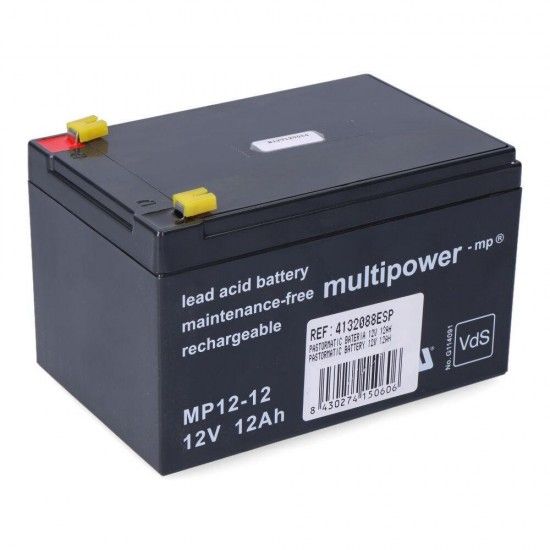 Bateria 12v 12ah ref 16738 PASTORMATIC
