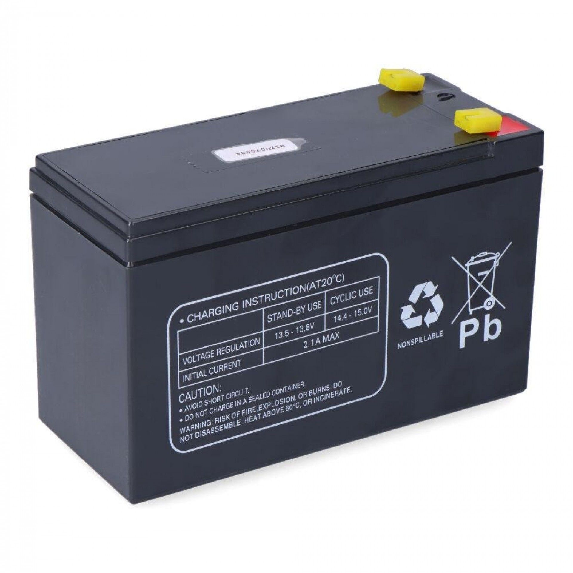 Bateria 12v 7ah refª 16737 PASTORMATIC