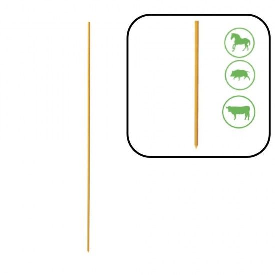 Pack 50 estacas 120cm fibra amarela ref 16726 PASTORMATIC