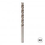 Conjunto de 2 brocas cilindricas curtas hsse din-338n inox 3,50mm iz27447 (izar) ref 16577 KOMA TOO