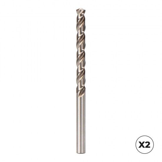 Conjunto de 2 brocas cilindricas curtas hsse din-338n inox 3,00mm iz27444 (izar) ref 16575 KOMA TOO