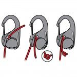 Substitui os n�s de pl�stico por cord�es de 2-5mm. ref� 15222 NITE IZE