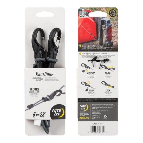 Elstico ajustvel 15-71cm com bloqueio de segurana. ref 15220 NITE IZE