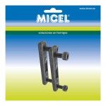 Jogo de placa p/perfil toldo tld25 92595 refª 15215 MICEL Jogo de placa p/perfil toldo tld25 92595 refª 15215 MICEL