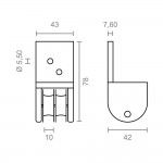Roldana frontal prgola tld19 92579 ref 15210 MICEL
