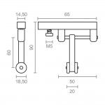 Roldana p�rgola tld21 60mm 92585 ref� 15209 MICEL