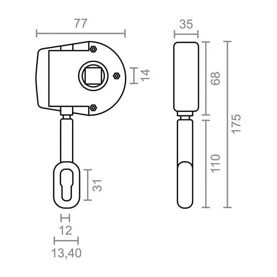 M�quina para enrolar toldo 1:11 tld05 92551 ref� 15200 MICEL