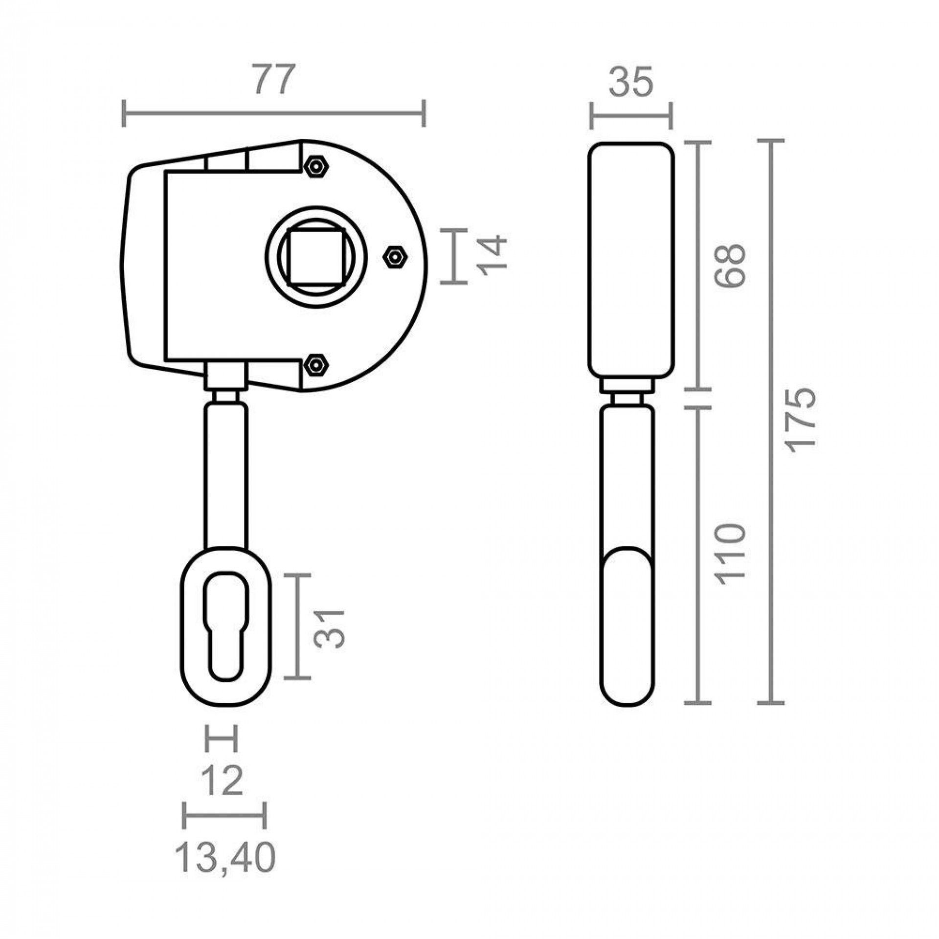 Máquina para enrolar toldo 1:11 tld05 92551 refª 15200 MICEL