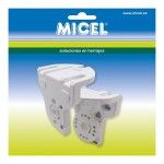 Jogo de suporte eixo toldo tld03 92545 ref� 15198 MICEL