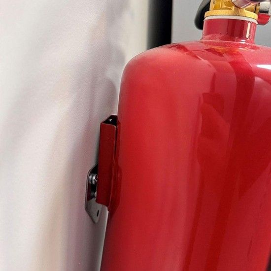 Placa para fixação de extintor zinco cg14 6kgs 91242 micel refª 15149 EDM Placa para fixação de extintor zinco cg14 6kgs 91242 micel refª 15149 EDM