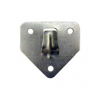 Placa para fixao de extintor zinco cg14 6kgs 91242 micel ref 15149 EDM
