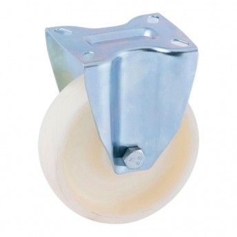 Roda fixa 125mm (roda poliamida nylon cr30124 ref 15036 AFO