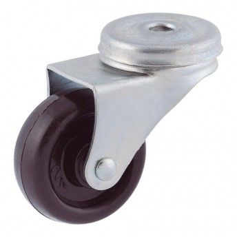 Roda passador 30mm (roda) polipropileno preto cr23938 ref 15015 AFO
