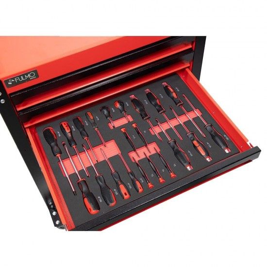 Carrinho de ferramentas com 83 peas 309010201 ref 08799 FULMO BRICO