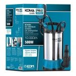 Bomba submersível água limpa 500w refª 08791 KOMA TOOLS Bomba submersível água limpa 500w refª 08791 KOMA TOOLS