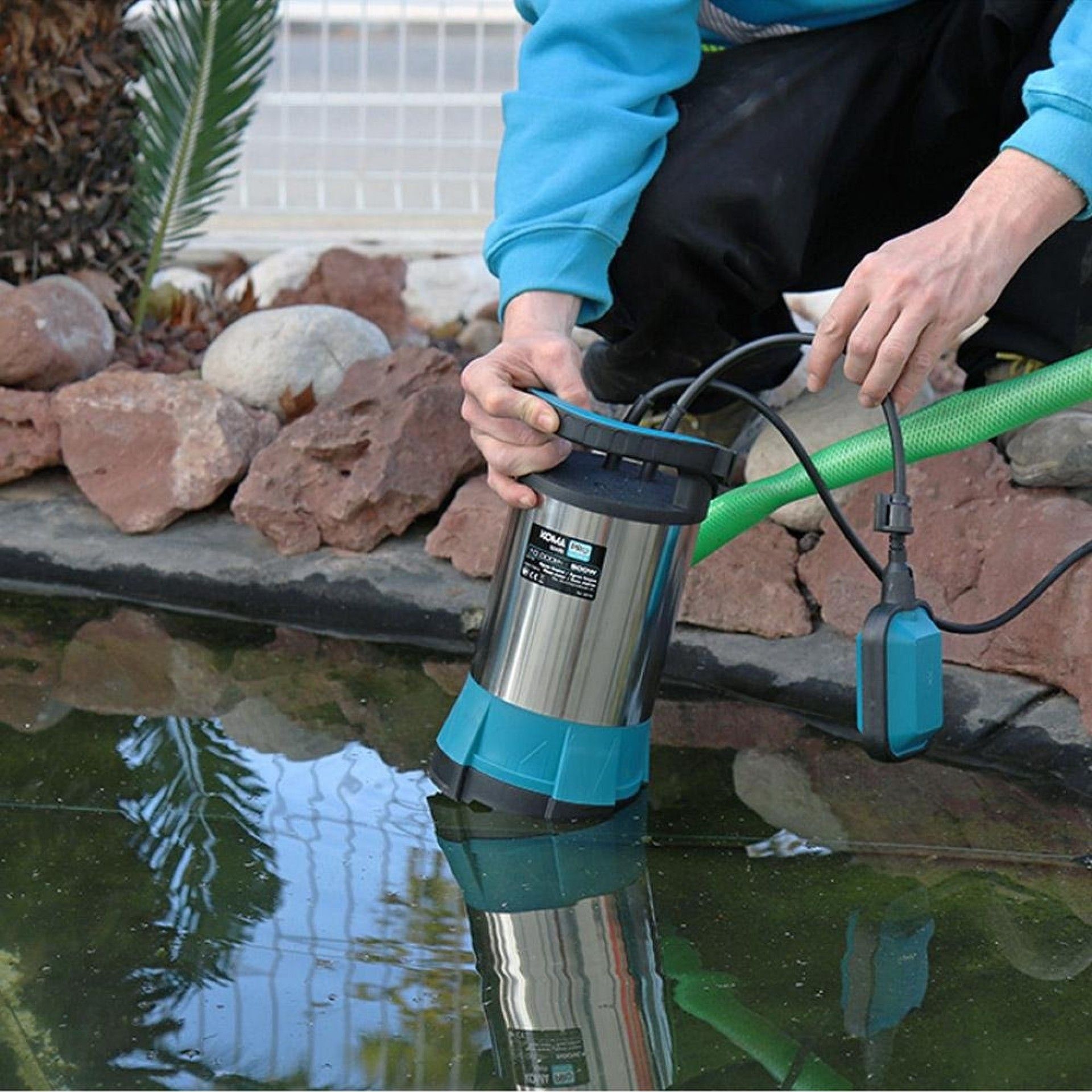 Bomba submersível água limpa 500w refª 08791 KOMA TOOLS