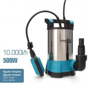 Bomba submersvel gua limpa 500w ref 08791 KOMA TOOLS
