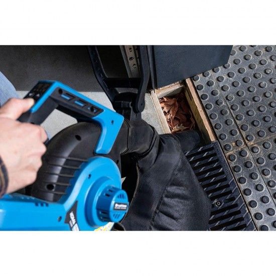 Soprador/aspirador/triturador 40v (sem baterias nem carregador) brushless ref 08787 KOMA TOOLS