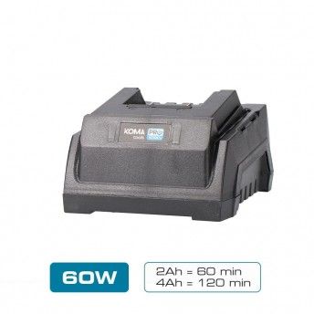 Carregador bateria 60w ref 08772 KOMA TOOLS
