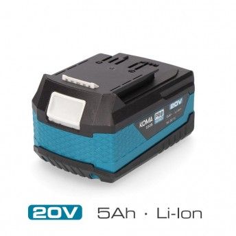 Bateria de li-ion 20v 5.0a 11,8x7,4x6,7 cm ref 08774 KOMA TOOLS