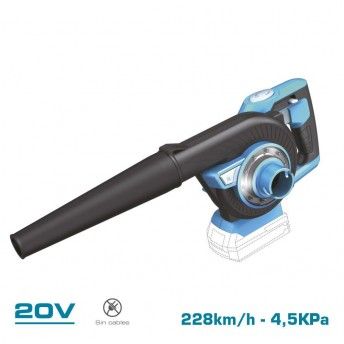 Aspirador soprador 20v (sem bateria e carregador) ref 08767 KOMA TOOLS