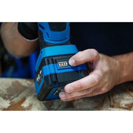 Kit mala rebarbadora 20v com 1 bateria 4,0a e carregador 08772. 28,9x23,9cm refª 08760 KOMA TOOLS Kit mala rebarbadora 20v com 1 bateria 4,0a e carregador 08772. 28,9x23,9cm refª 08760 KOMA TOOLS