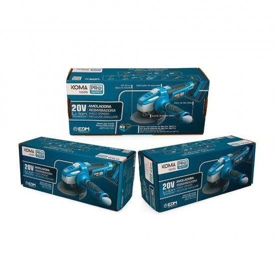 Rebarbadora 20v (sem bateria e carregador) 28,9x23,9cm ref� 08752 KOMA TOOLS