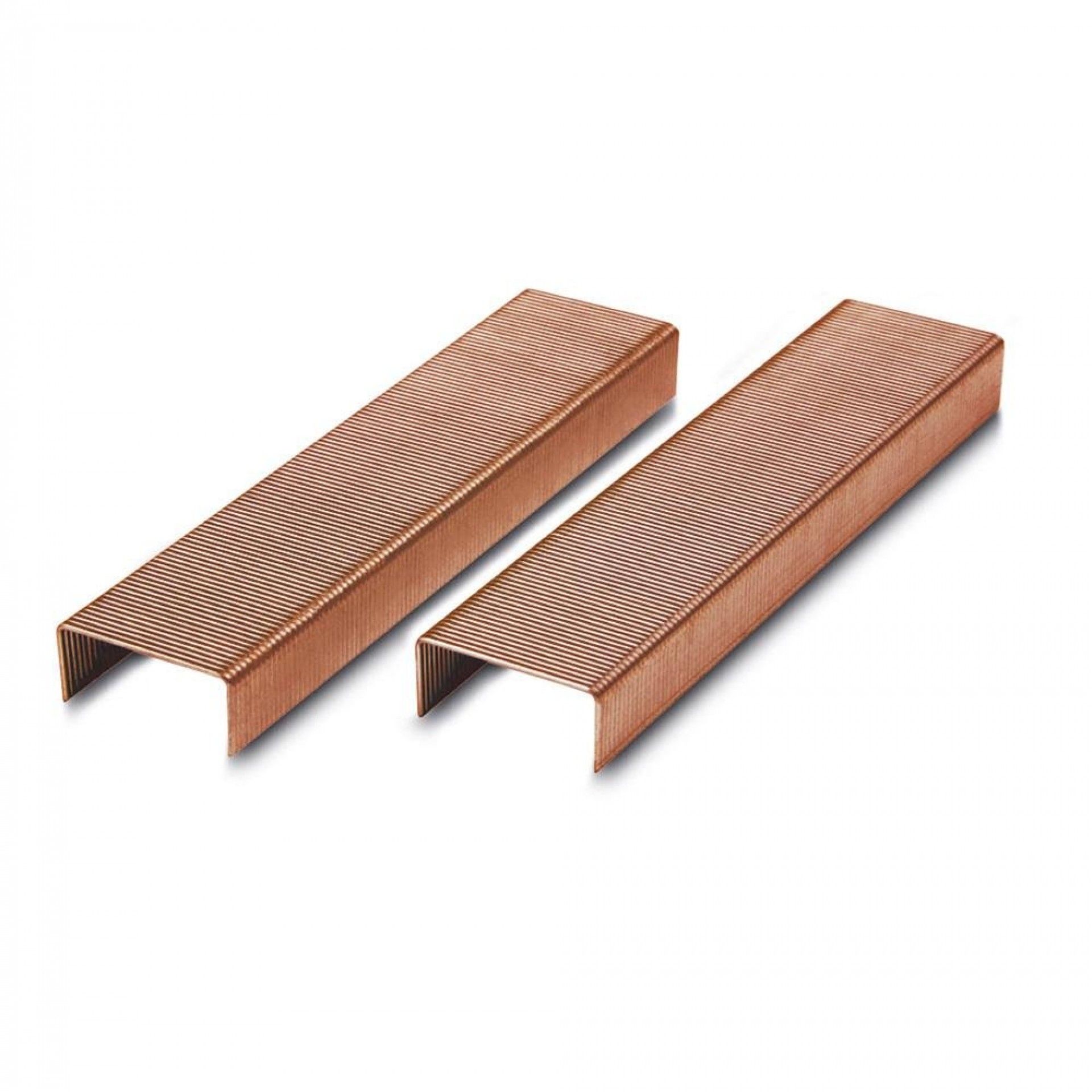 Agrafos cobre 22/6 26/6 para agrafador de mesa refª 08620 KORES